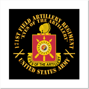 171st Field Artillery Regiment - DUI  w FA Sep  X 300 Posters and Art